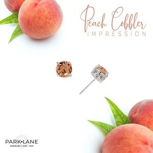 Park Lane Impression Earrings NWT Peach Cobbler